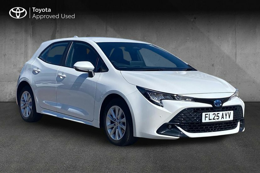 Toyota Corolla 1.8 Vvt-h Icon Hatchback Hybrid Cvt 14 White