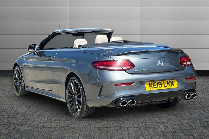 Mercedes-Benz C Class 3.0 C43 V6 Amg Premium Cabriolet G-tr Grey #3