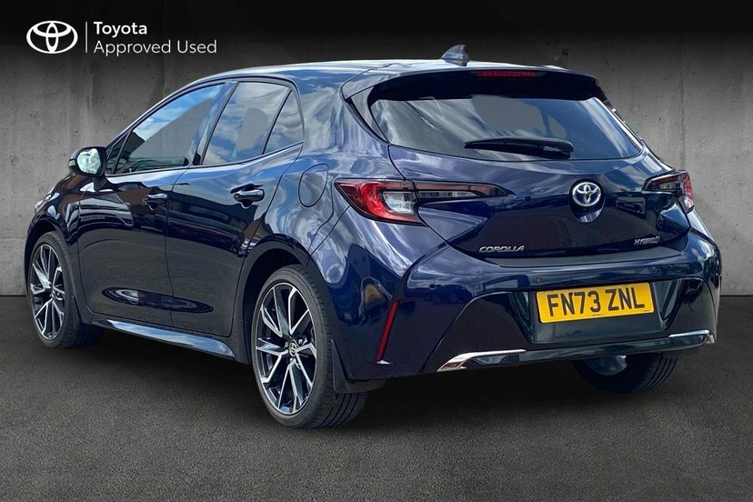 Toyota Corolla 1.8 Vvt-h Excel Hatchback Hybrid Cvt 1 Black #4
