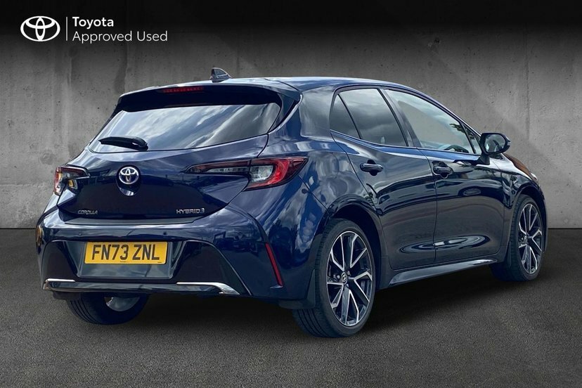 Toyota Corolla 1.8 Vvt-h Excel Hatchback Hybrid Cvt 1 Black #2