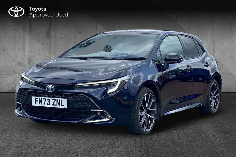 Toyota Corolla 1.8 Vvt-h Excel Hatchback Hybrid Cvt 1 Black #3