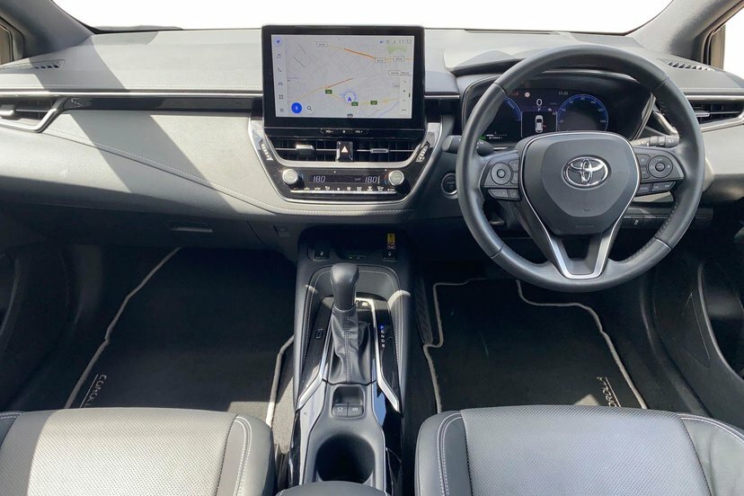 Toyota Corolla 1.8 Vvt-h Excel Hatchback Hybrid Cvt 1 Black #5