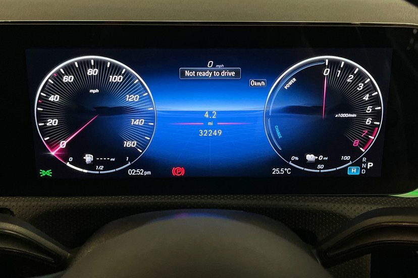 Mercedes-Benz CLA Class Cla 250E Amg Line Executive Coupe KT73UGV White #6