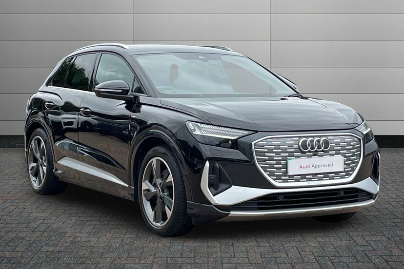Audi Q4 E Tron 40 S Line Suv 82Kwh 204 Ps Black