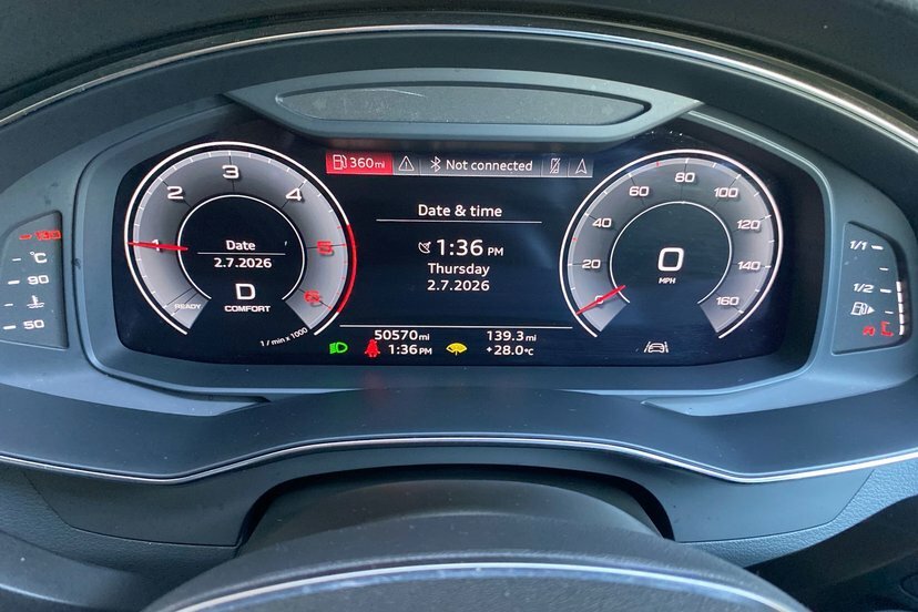 Audi A6 Avant 2.0 Tdi 40 Black Edition Estate S Troni Silver #7