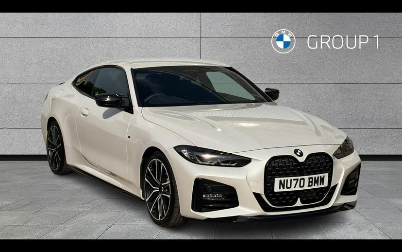 BMW 4 Series Gran Coupe 420I M Sport Coupe White