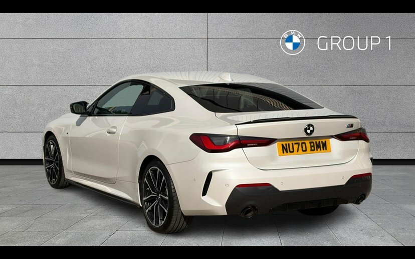 BMW 4 Series Gran Coupe 420I M Sport Coupe White #2