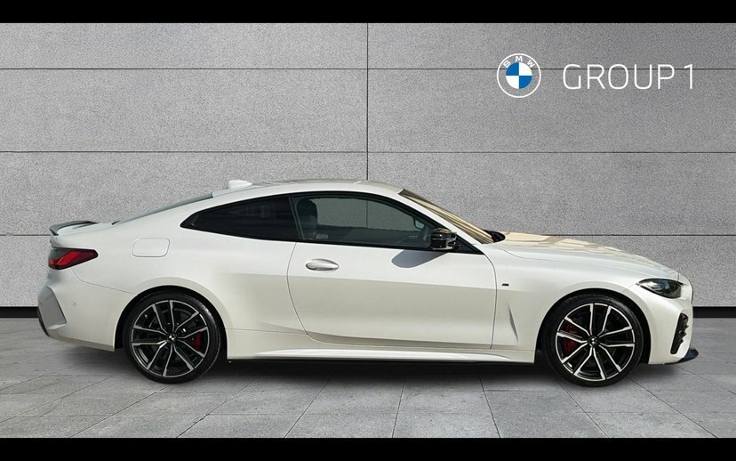 BMW 4 Series Gran Coupe 420I M Sport Coupe White #3