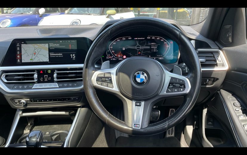 BMW 3 Series M340d Xdrive Touring BJ21OOD Black #5