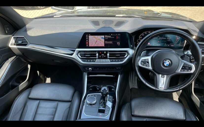 BMW 3 Series M340d Xdrive Touring BJ21OOD Black #4