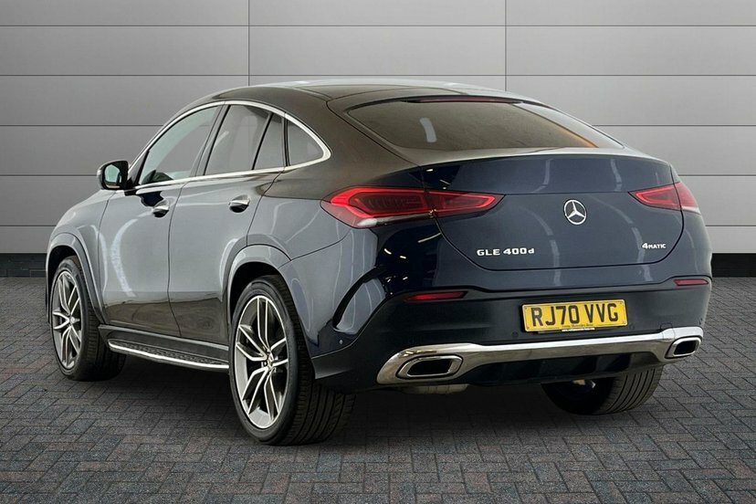 Mercedes-Benz GLE Coupe Gle 400D 4Matic Amg Line Premium Plus Coupe Blue #3