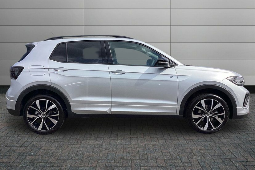 Volkswagen T-Cross 1.0 Tsi Black Edition Suv 115 P Silver #4