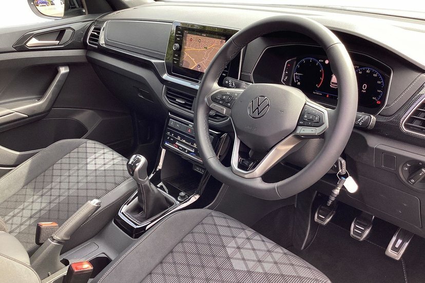 Volkswagen T-Cross 1.0 Tsi Black Edition Suv 115 P Silver #6