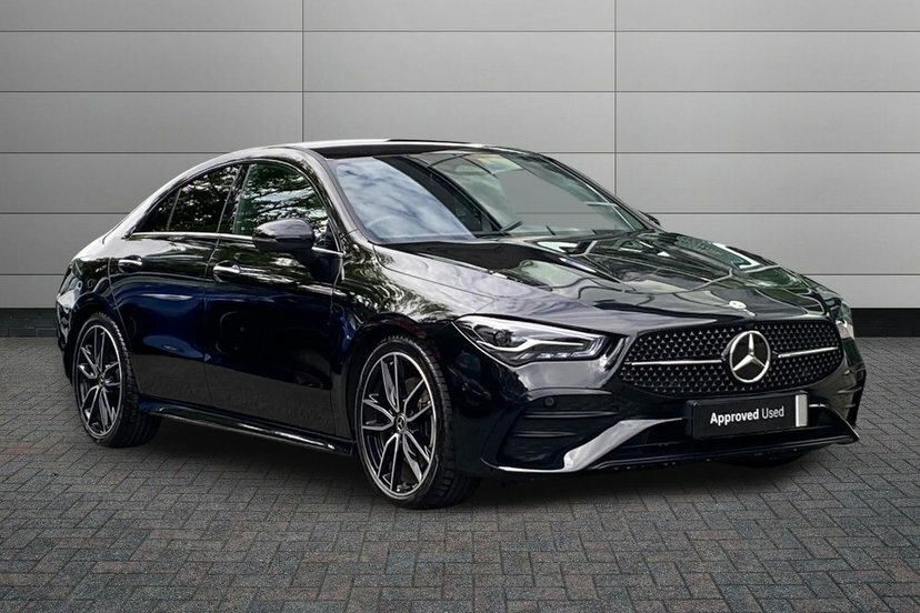 Mercedes-Benz CLA Class 2.0 Cla220d Amg Line Premium Coupe 8G Black