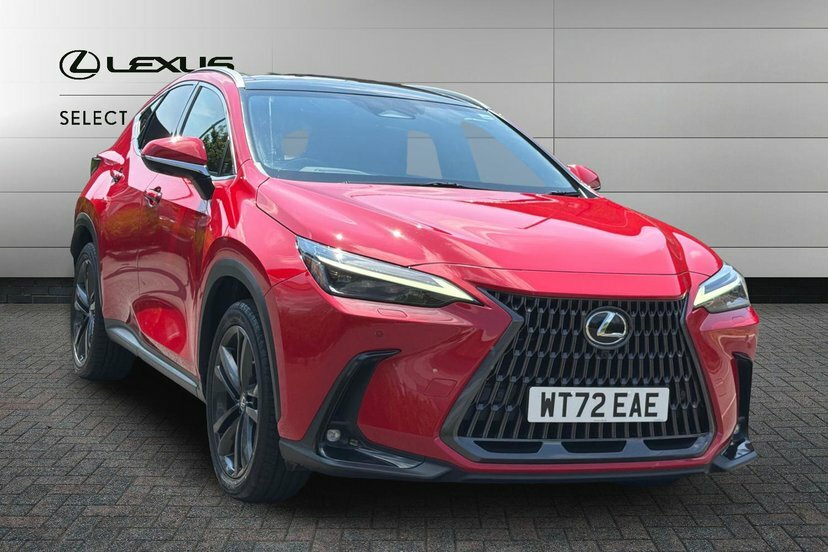 Lexus NX 2.5 350H Premium Plus Suv Hybrid E-cvt Red