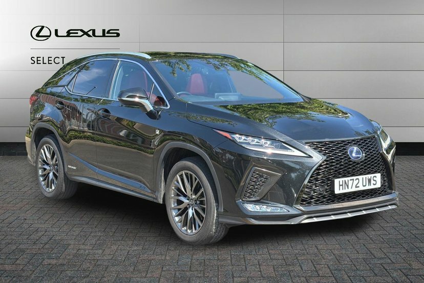 Lexus RX 3.5 450H V6 F Sport Suv Hybrid E-cvt 4W Black