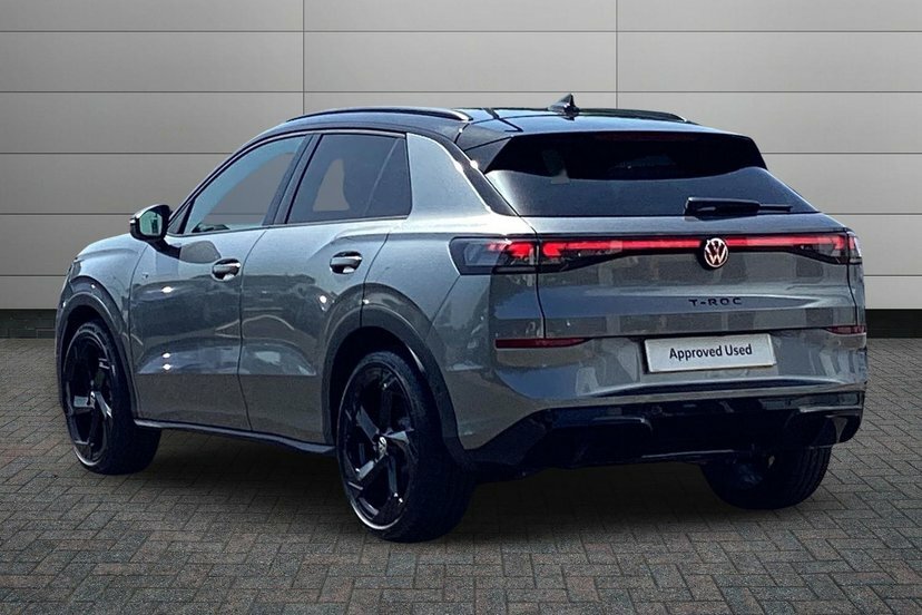 Volkswagen T-Roc 1.5 Etsi Mhev R-line Suv Hybrid Dsg 15 Grey #3