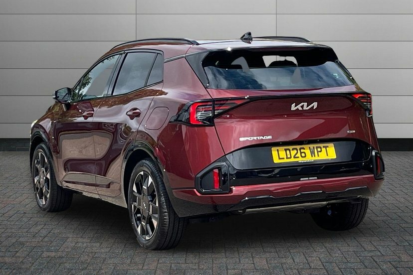 Kia Sportage 1.6 H T-gdi Gt-line S Suv Hybrid Red #3