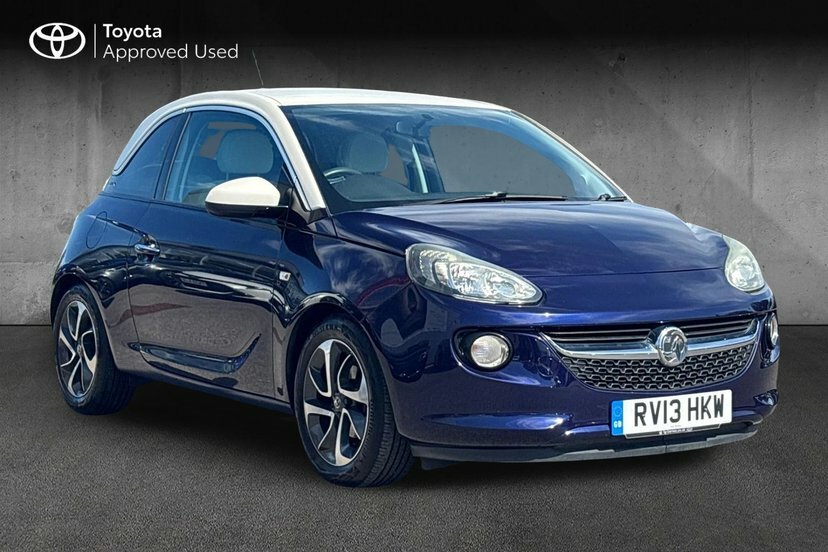 Vauxhall Adam 1.2 16V Jam Hatchback Euro 5 70 Blue