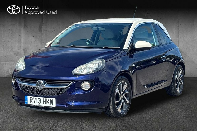 Vauxhall Adam 1.2 16V Jam Hatchback Euro 5 70 Blue #3