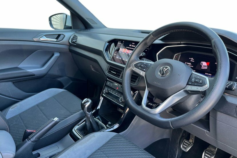 Volkswagen T-Cross 1.6 Tdi R-line Suv 95 Ps White #6