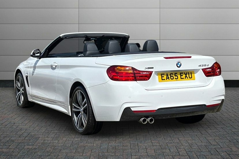 BMW 4 Series 3.0 435D M Sport Convertible Xdriv White #3