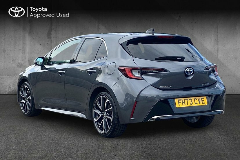 Toyota Corolla 1.8 Vvt-h Excel Hatchback Hybrid Cvt 1 Grey #4