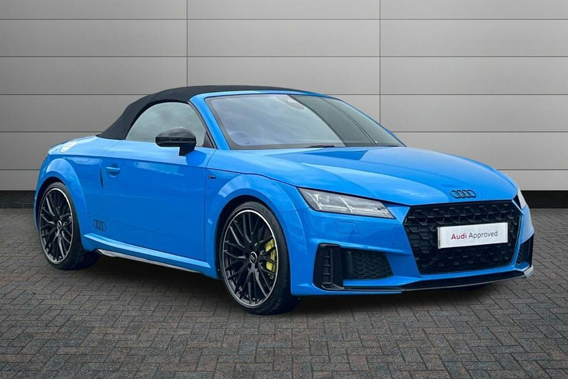 Audi TT 2.0 Tfsi 45 Black Edition Roadster S Tr Blue