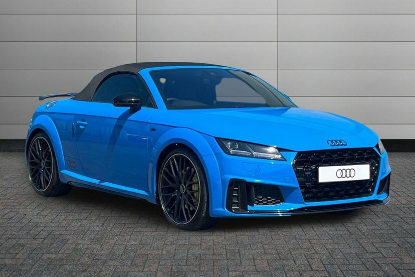 Audi TT 2.0 Tfsi 45 Black Edition Roadster S Tr Blue
