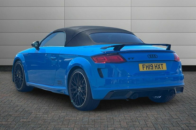 Audi TT 2.0 Tfsi 45 Black Edition Roadster S Tr Blue #3