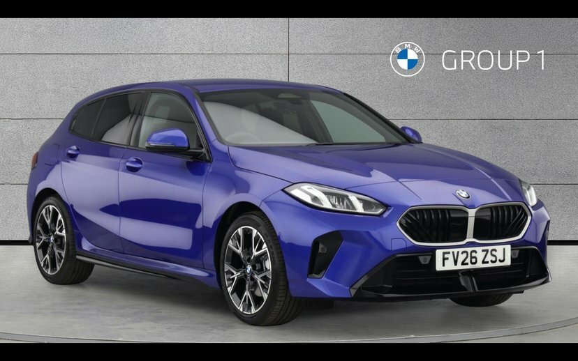 BMW 1 Series 1.5 120I Mht M Sport Hatchback Hybrid D Blue