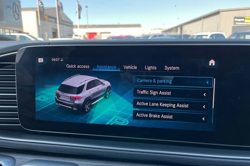 Mercedes-Benz GLE Class 2019 2.9 Gle350d Amg Line Premium Suv Blue #46