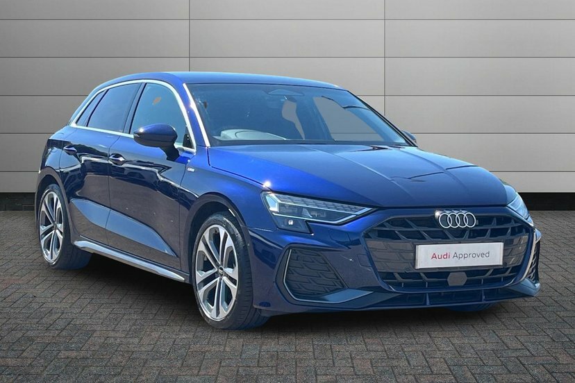Audi A3 1.5 Tfsi S Line Sportback S Tronic 150 Blue