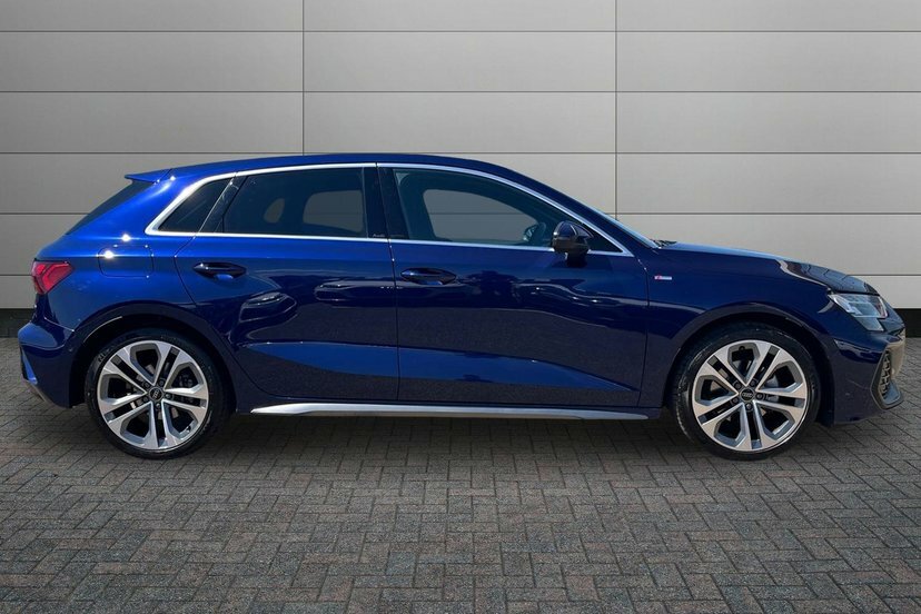 Audi A3 1.5 Tfsi S Line Sportback S Tronic 150 AO75VKC Blue #4