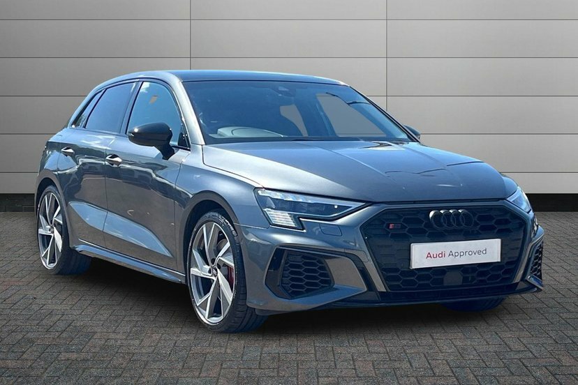 Audi S3 2.0 Tfsi Black Edition Sportback S Tron Grey