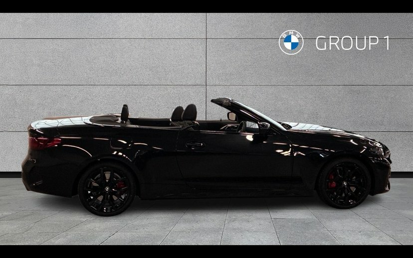 BMW 4 Series 420I M Sport Pro Convertible Black #3
