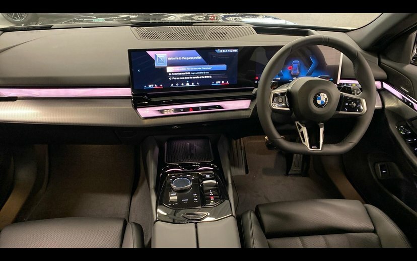 BMW 5 Series 520I M Sport Pro Touring Black #4