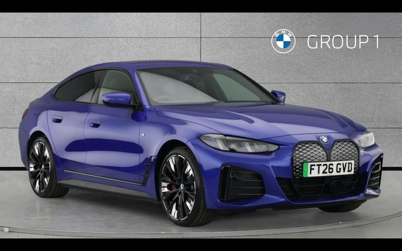 BMW i4 40 83.9Kwh M Sport Gran Coupe Edrive Blue