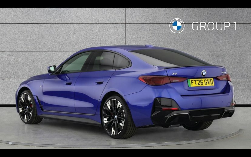 BMW i4 40 83.9Kwh M Sport Gran Coupe Edrive Blue #2