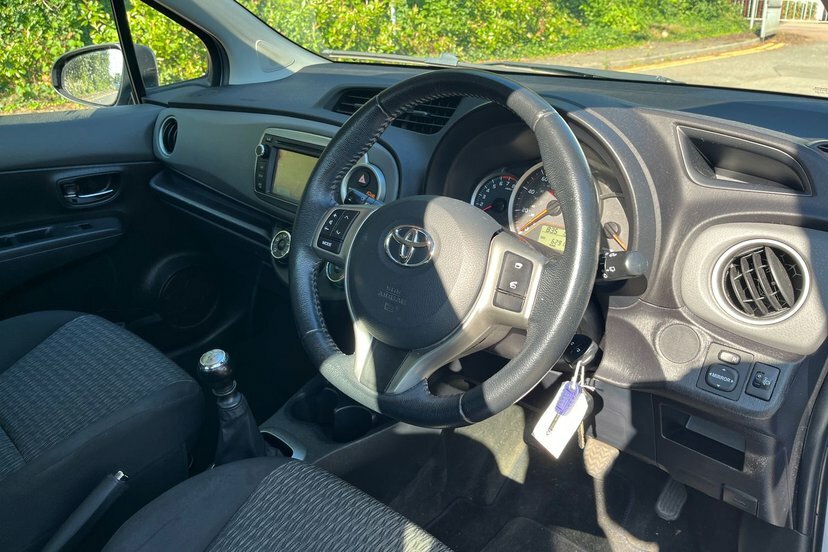 Toyota Yaris 1.33 Dual Vvt-i Tr Multidrive S Euro 5 White #22