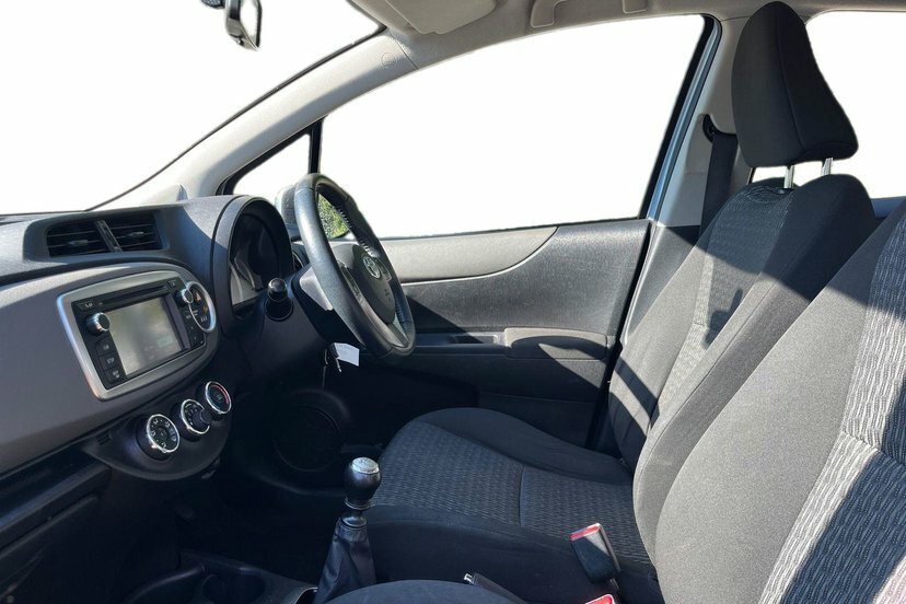 Toyota Yaris 1.33 Dual Vvt-i Tr Multidrive S Euro 5 White #2