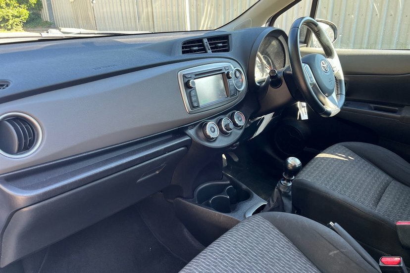 Toyota Yaris 1.33 Dual Vvt-i Tr Multidrive S Euro 5 White #25
