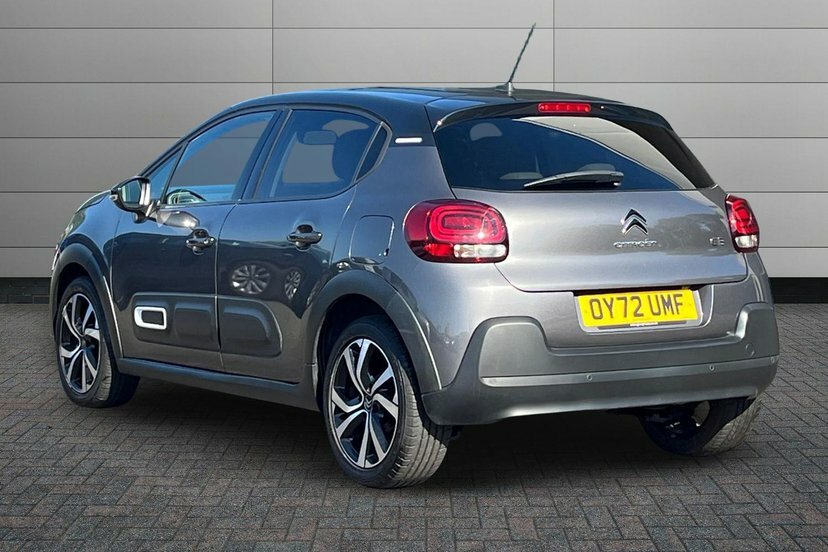 Citroen C3 1.2 Puretech Shine Plus Hatchback Manua OY72UMF Grey #3