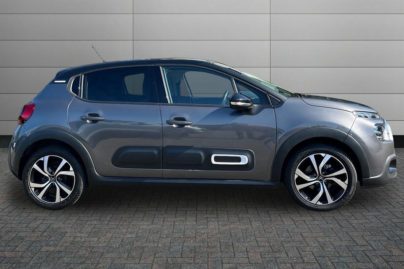 Citroen C3 1.2 Puretech Shine Plus Hatchback Manua OY72UMF Grey #4