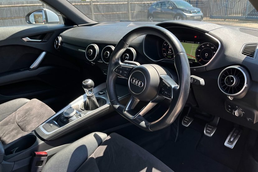 Audi TT 2.0 Tfsi Sport Coupe S Tronic Euro 6 S Black #28
