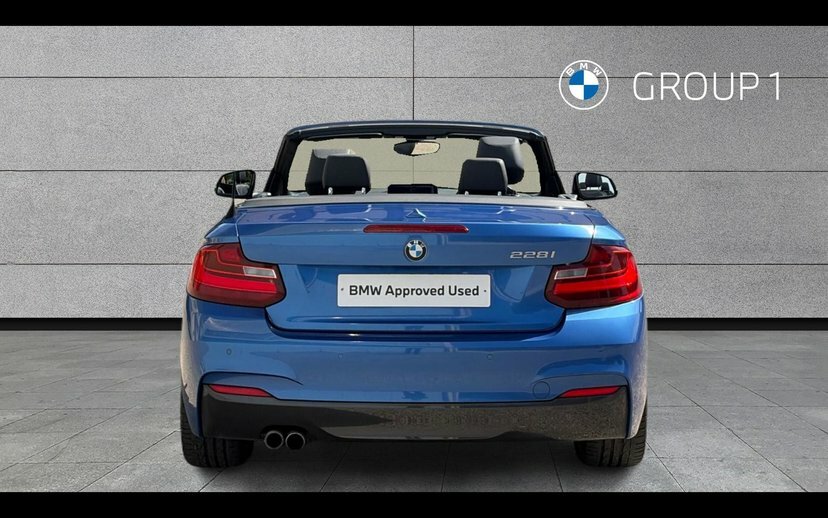 BMW 2 Series 2.0 220D Sport Convertible Euro Black #15