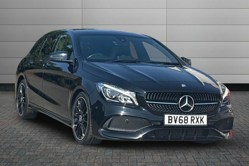 Mercedes-Benz CLA Class 2.0 Cla220 Amg Line Night Edition Plus Shooting Black
