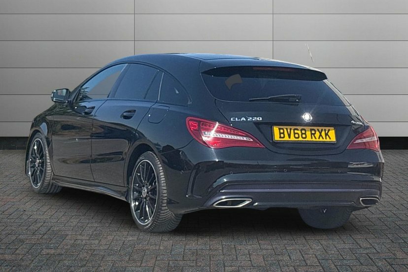 Mercedes-Benz CLA Class 2.0 Cla220 Amg Line Night Edition Plus Shooting Black #2