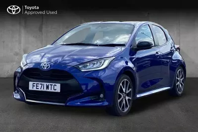 Toyota Yaris 1.5 Vvt-h Design Hatchback Hybrid E-cvt White #6