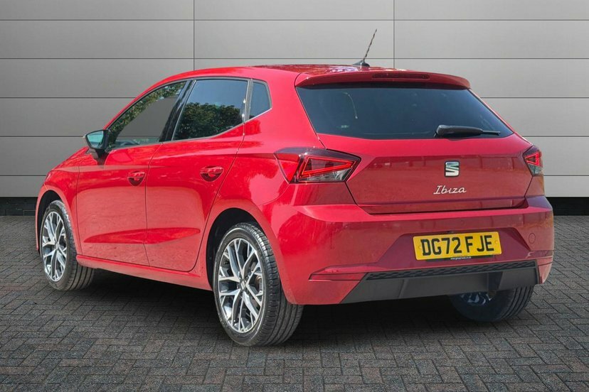Seat Ibiza 1.0 Tsi Xcellence Lux Hatchback Dsg 11 DG72FJE Red #3